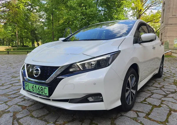 nissan Nissan Leaf cena 77500 przebieg: 15000, rok produkcji 2020 z Leszno